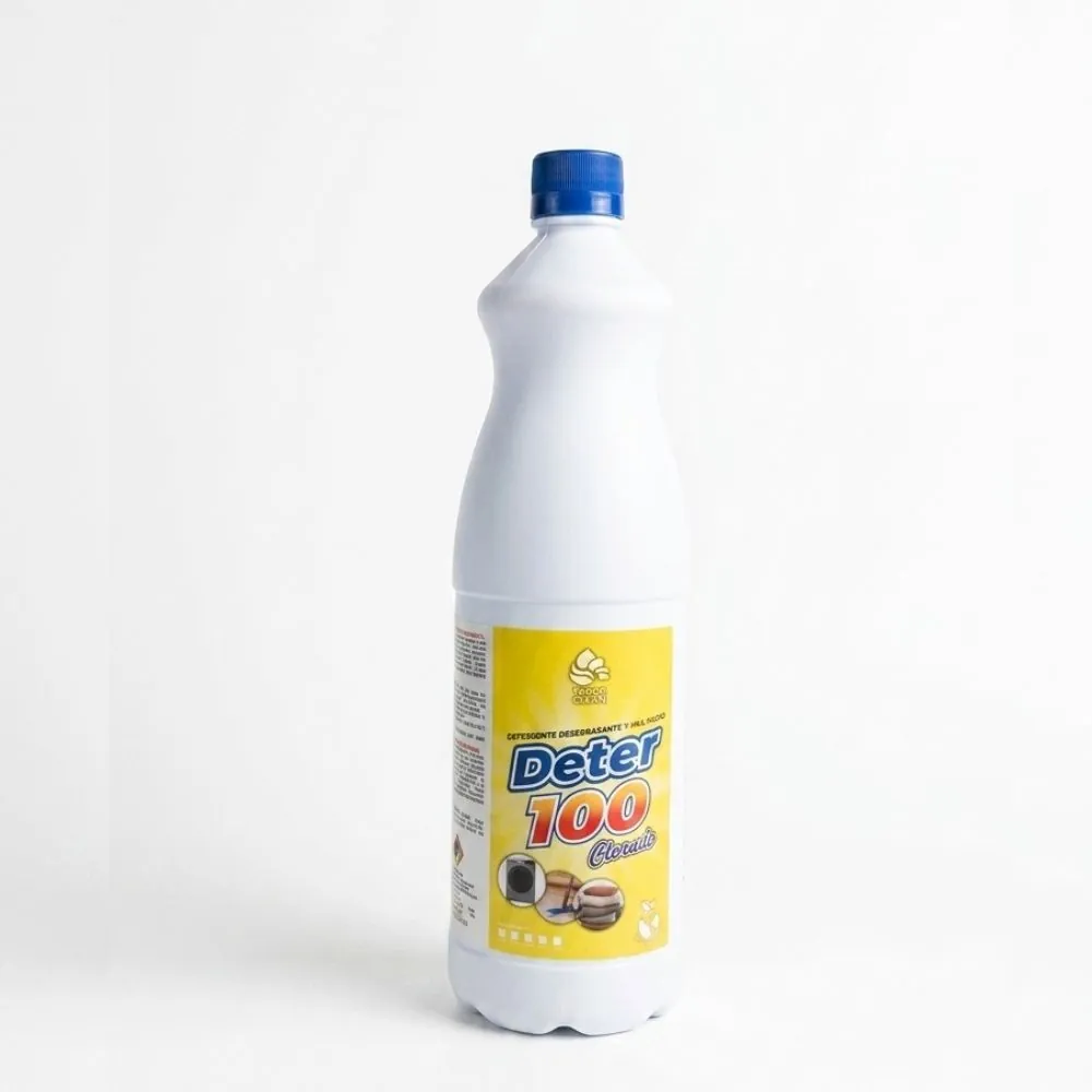 Detergente clorado